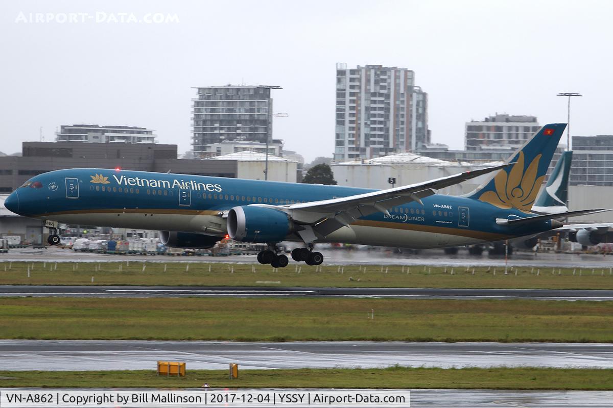 VN-A862, 2015 Boeing 787-9 Dreamliner C/N 35152, ONTO A WET 16R