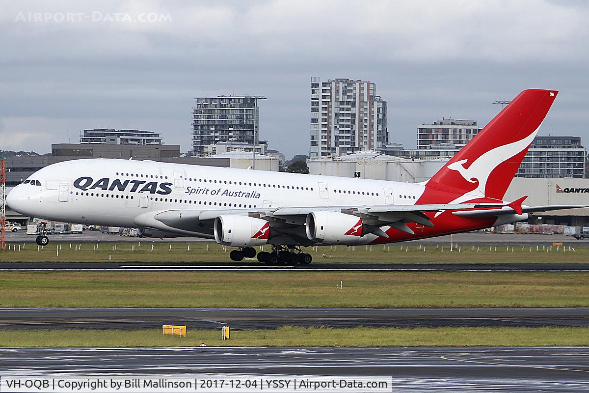 VH-OQB, 2008 Airbus A380-842 C/N 015, ONTO 16R