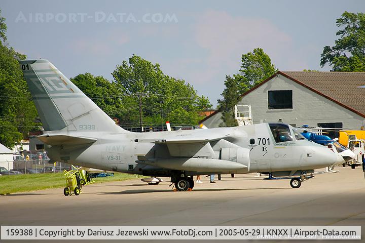 159388, Lockheed S-3B Viking C/N 394A-3024, S-3B Viking 159388 AG-701 from VS-31 