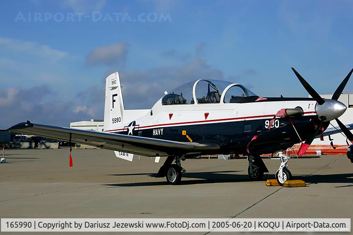165990, 2001 Raytheon T-6A Texan II C/N PT-166, T-6A Texan II 165990 F-990 from  TAW-6 NAS Pensacola, FL