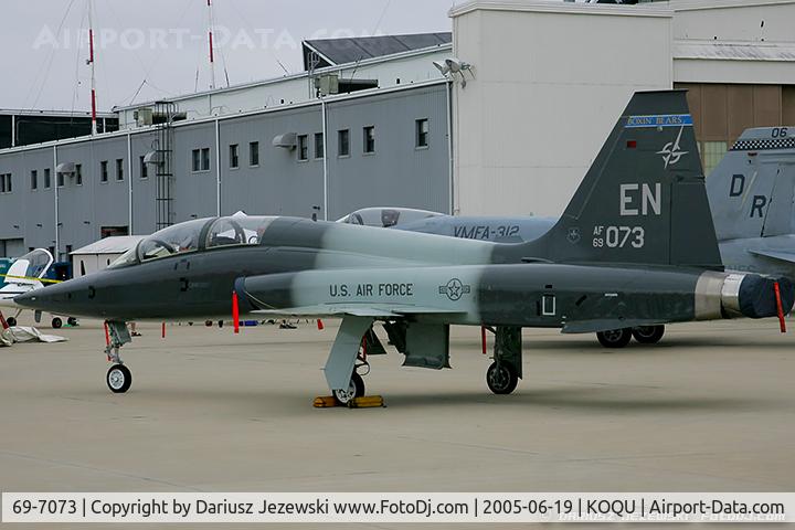 69-7073, 1969 Northrop T-38C Talon C/N T.6223, T-38A Talon 69-7073 EN from 90th FTS 
