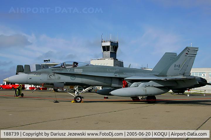188739, McDonnell Douglas CF-188A Hornet C/N 0284/A229, CAF CF-188 Hornet 188739  from 425 TFS 