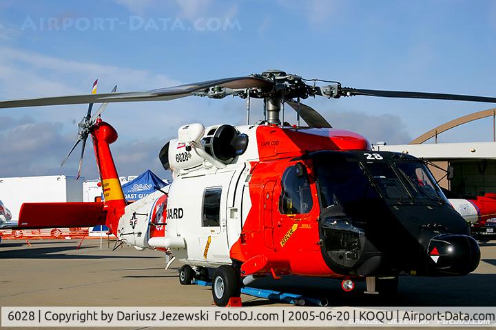 6028, Sikorsky MH-60T Jayhawk C/N 70.1787, HH-60J Jayhawk 6028  from CGAS Cape Cod, MA