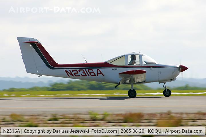 N2316A, 1978 Piper PA-38-112 Tomahawk Tomahawk C/N 38-78A0637, Piper PA-38-112 Tomahawk  C/N 38-78A0637, N2316A