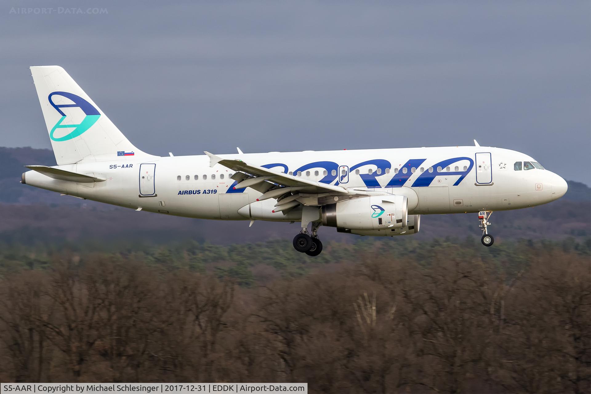 S5-AAR, 2010 Airbus A319-132 C/N 4301, S5-AAR - Airbus A319-132 - Adria Airways