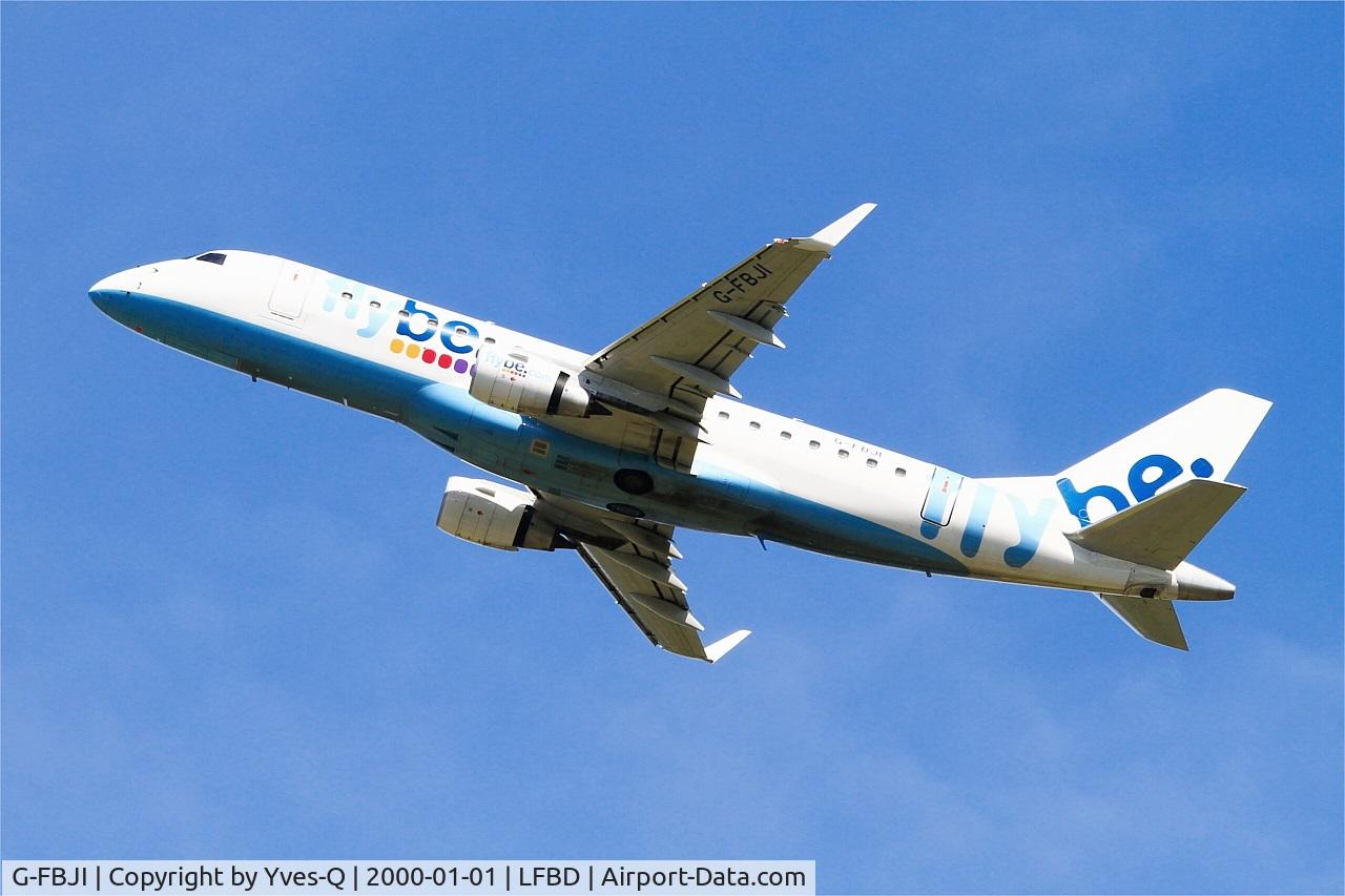 G-FBJI, 2012 Embraer 175STD (ERJ-170-200) C/N 17000355, Embraer 175STD, Take off rwy 23, Bordeaux-Mérignac airport (LFBD-BOD)