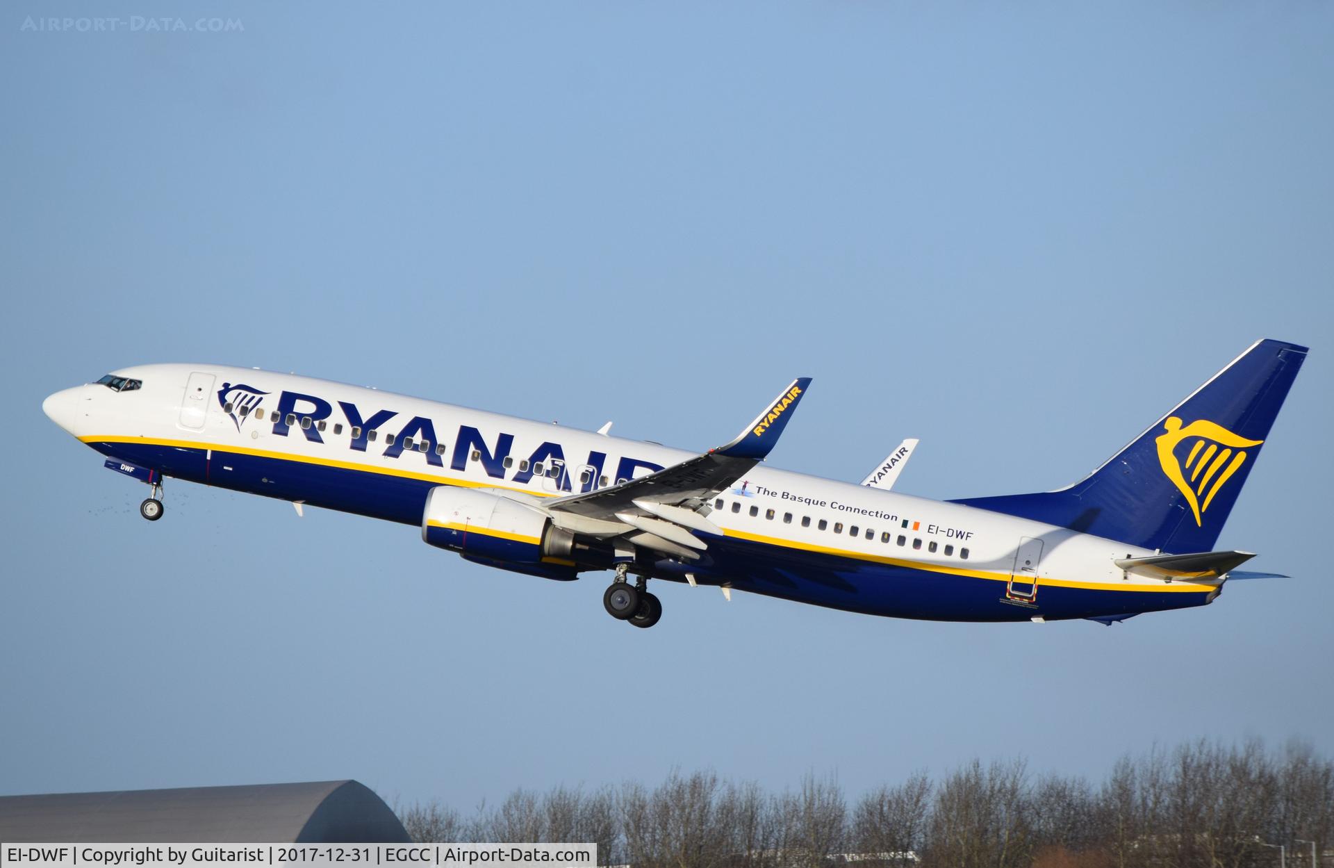 EI-DWF, 2007 Boeing 737-8AS C/N 33619, At Manchester