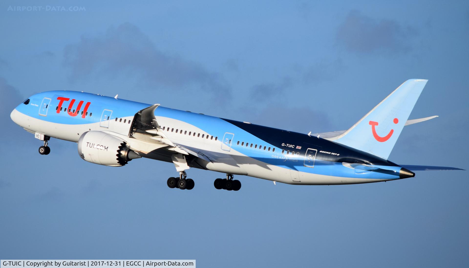 G-TUIC, 2013 Boeing 787-8 Dreamliner C/N 34424, At Manchester