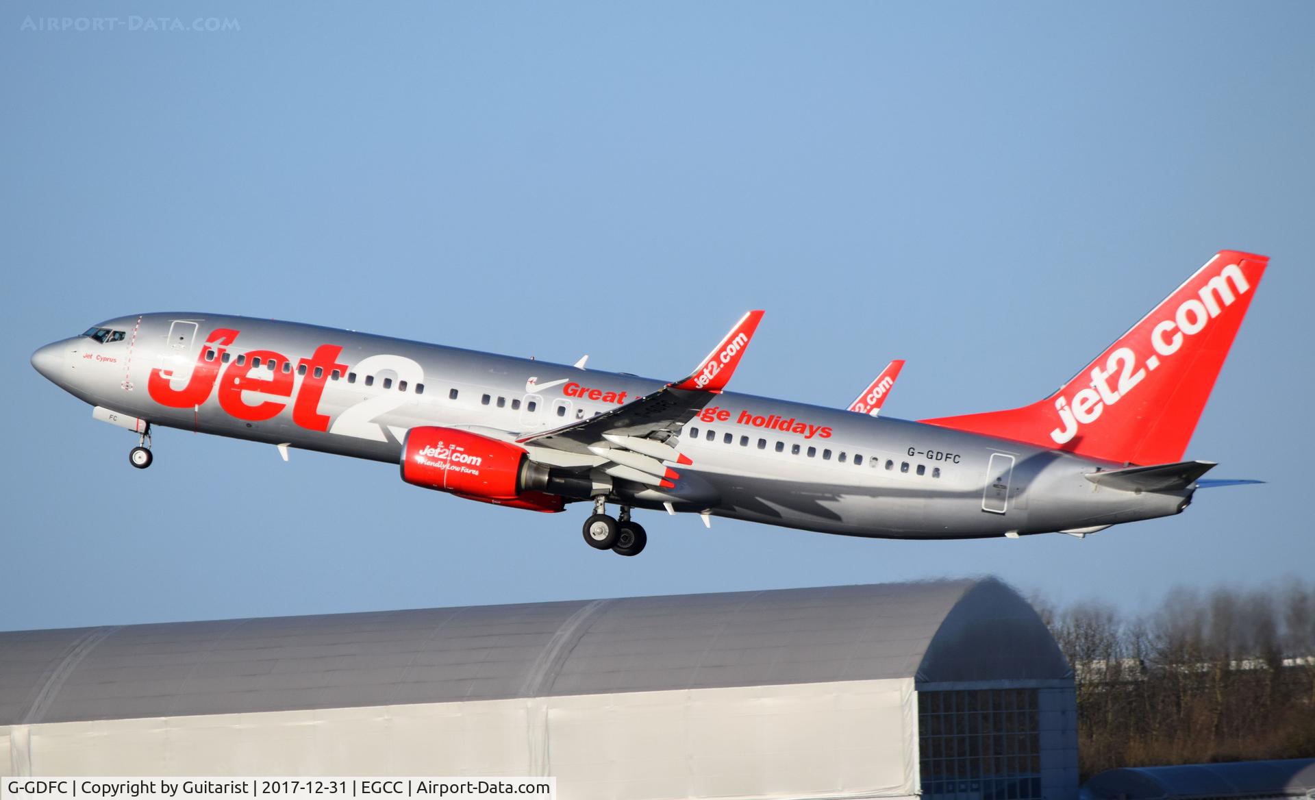 G-GDFC, 1998 Boeing 737-8K2 C/N 28375, At Manchester