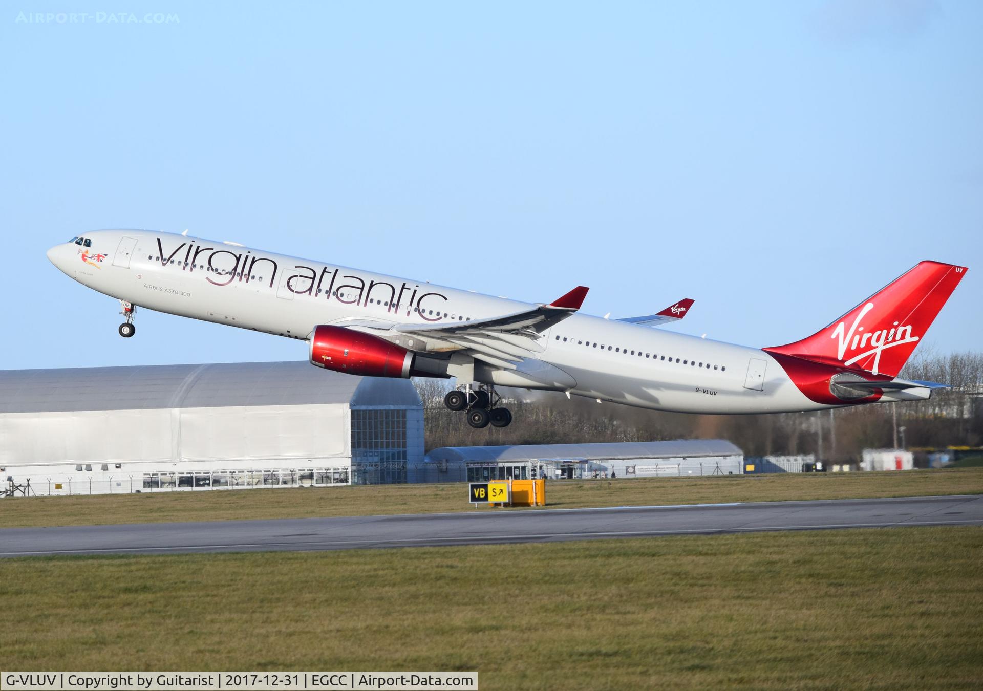 G-VLUV, 2010 Airbus A330-343X C/N 1206, At Manchester