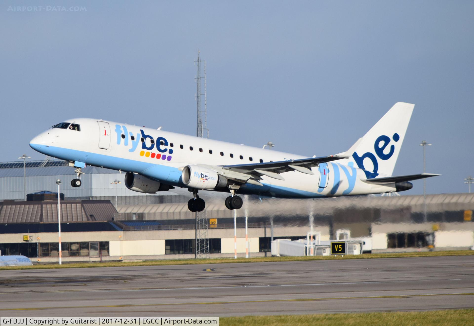 G-FBJJ, 2012 Embraer 175STD (ERJ-170-200) C/N 17000358, At Manchester