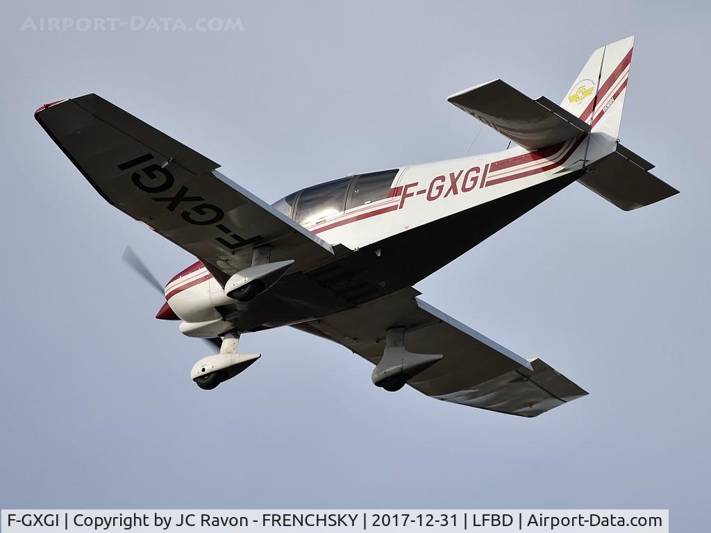 F-GXGI, Robin DR-400-180 Regent Regent C/N 2520, CAPAM Bordeaux landing runway 23