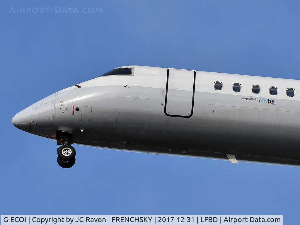 G-ECOI, 2008 De Havilland Canada DHC-8-402Q Dash 8 C/N 4224, BE3523  from Southampton (SOU) landing runway 23