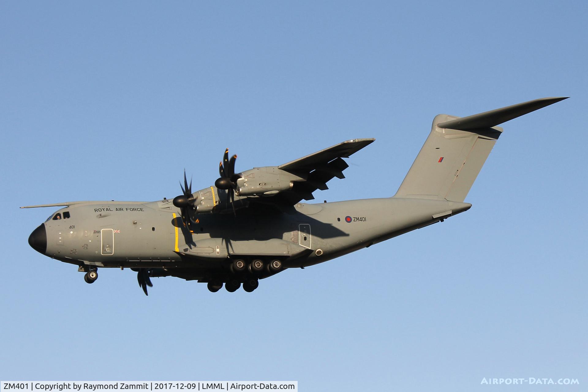 ZM401, 2014 Airbus A400M-180 Atlas C.1 C/N 016, Airbus A400M Atlas C.1 ZM401 Royal Air Force