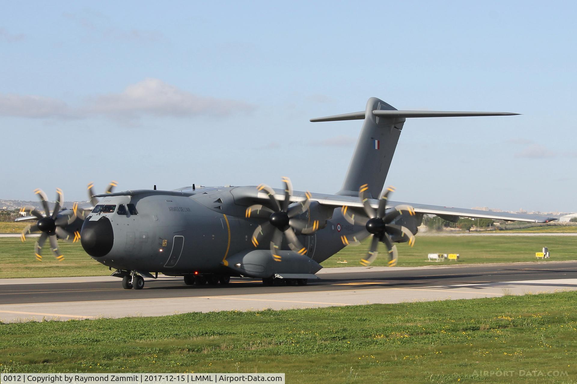 0012, 2014 Airbus A400M Atlas C/N 012, Airbus A400M 0012 French Air Force