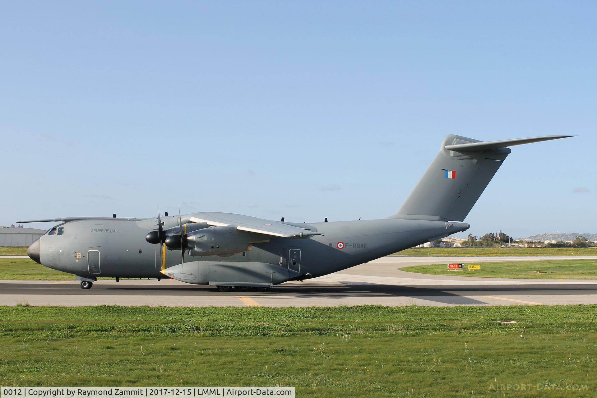0012, 2014 Airbus A400M Atlas C/N 012, Airbus A400M Atlas 0012 French Air Force