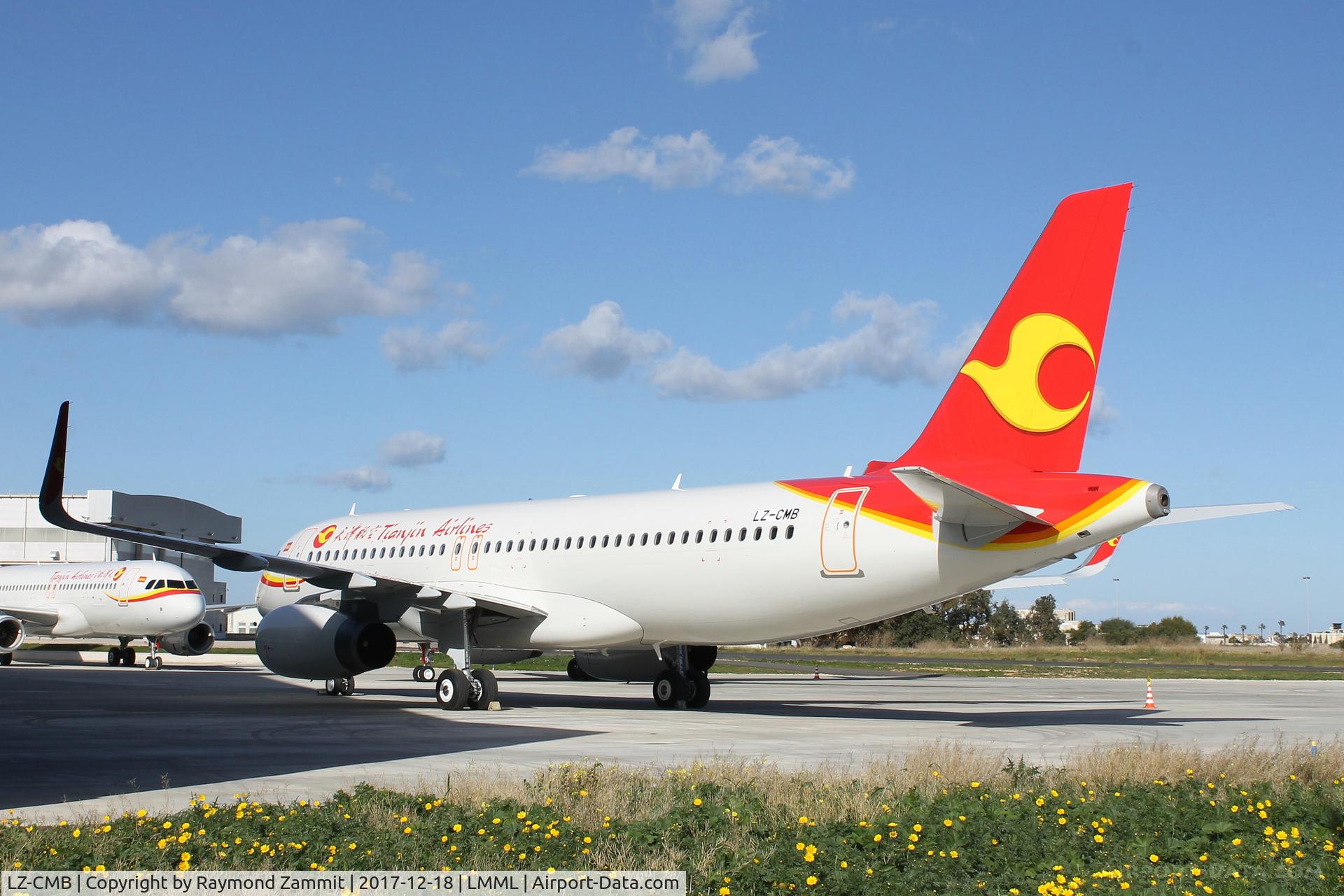 LZ-CMB, 2017 Airbus A320-232 C/N 7922, Airbus A320 LZ-CMB waiting for delivery after being painted in Tianjin Airlines livery