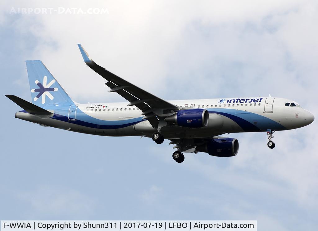 F-WWIA, 2017 Airbus A320-214 C/N 7784, C/n 7784 - To be XA-UNO