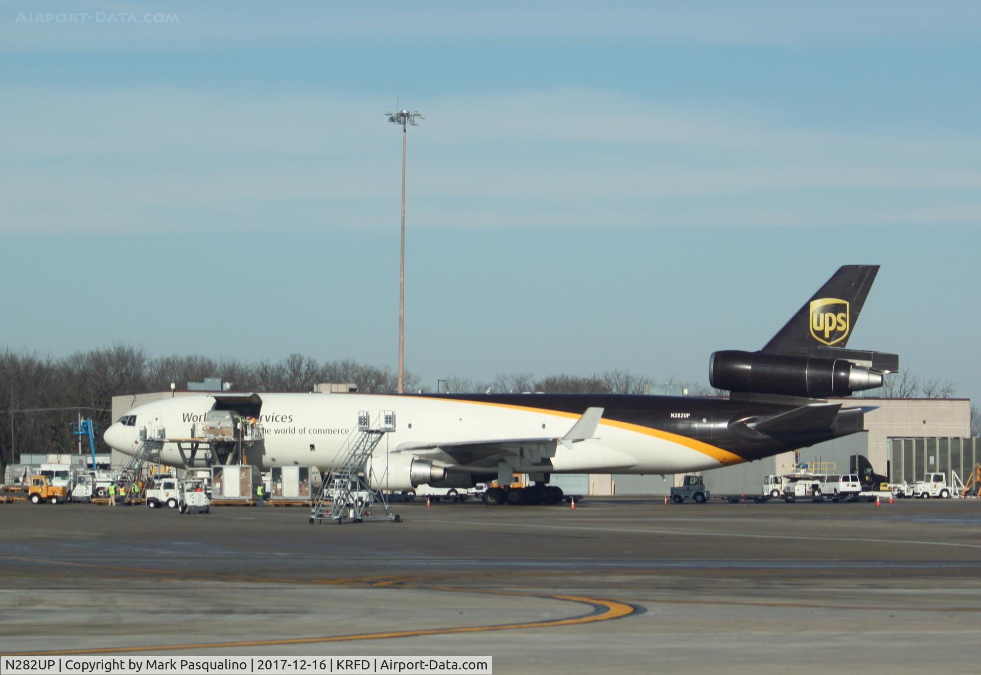 N282UP, 1991 McDonnell Douglas MD-11F C/N 48452, MD-11F