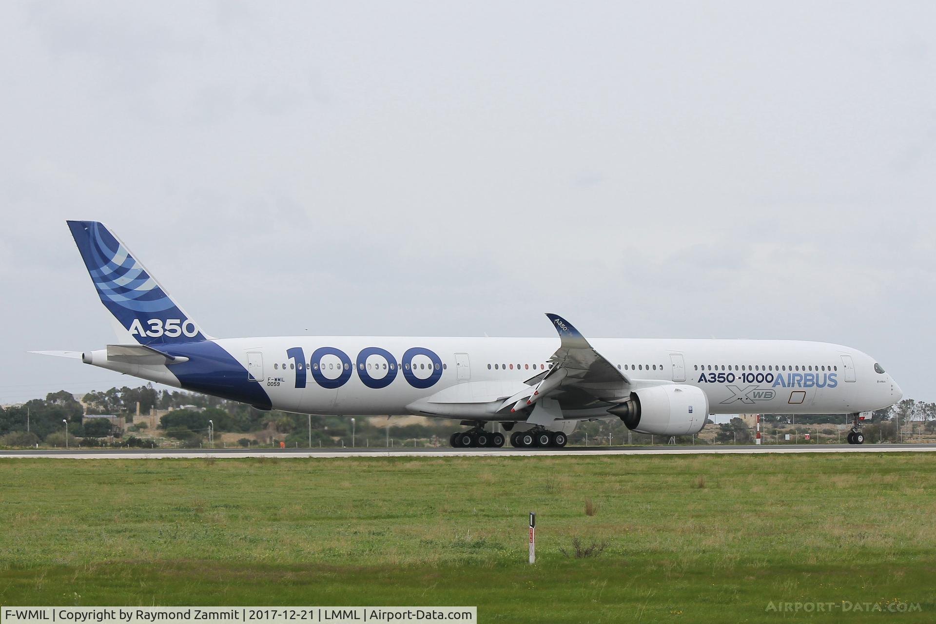 F-WMIL, 2016 Airbus A350-1041 C/N 059, Airbus A350 F-WMIL Airbus Industrie