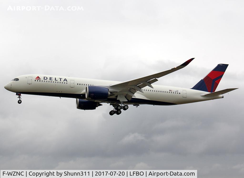 F-WZNC, 2017 Airbus A350-941 C/N 0135, C/n 0135 - To be N502DN