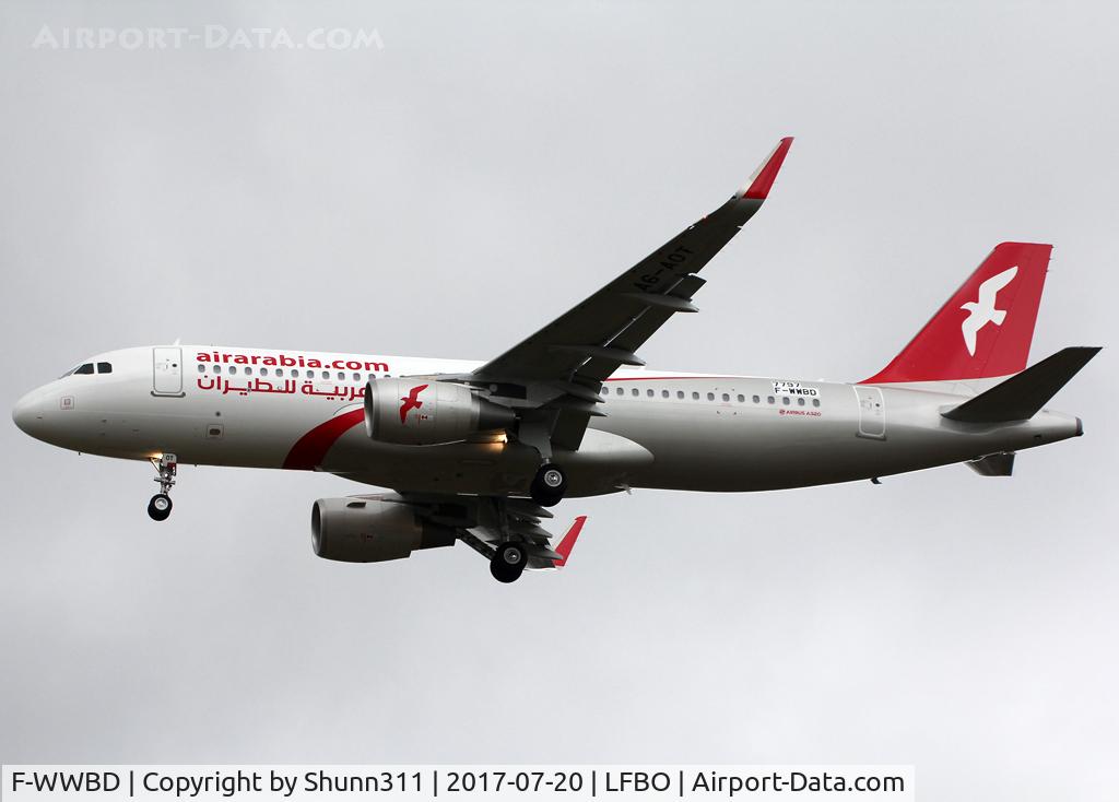 F-WWBD, 2017 Airbus A320-214 C/N 7797, C/n 7797 - To be A6-AOT