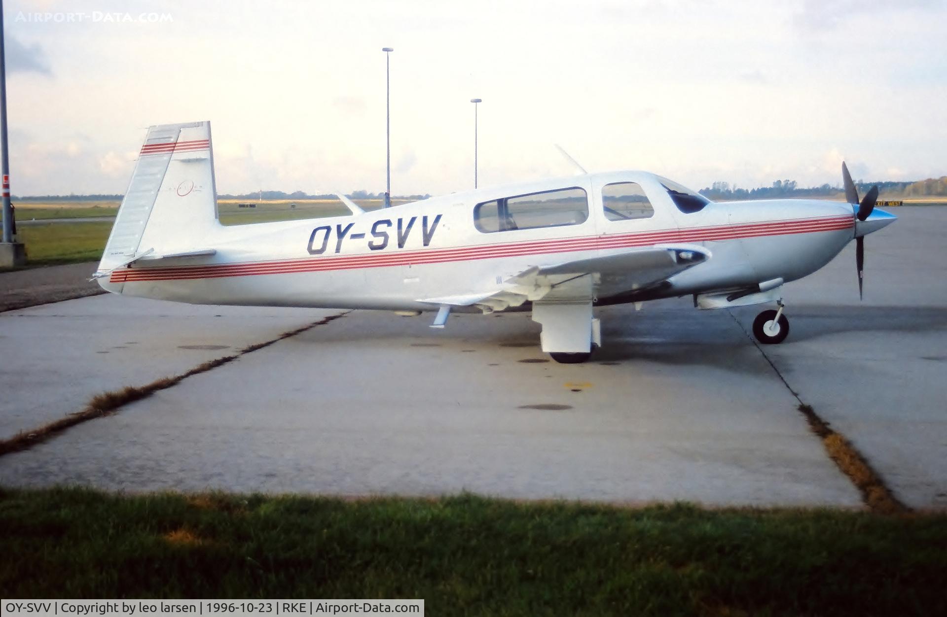 OY-SVV, 1995 Mooney M.20R Ovation C/N 29-0047, Rosilde 23.10.1996