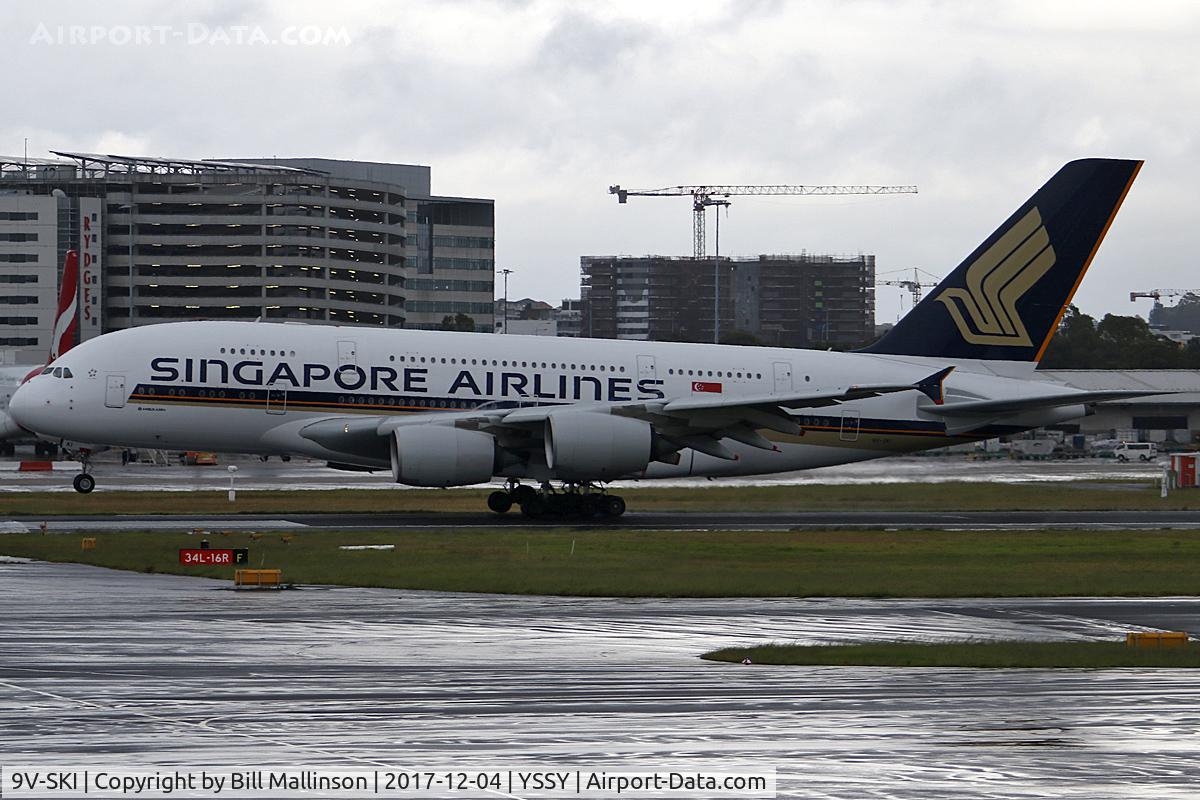 9V-SKI, 2009 Airbus A380-841 C/N 034, ONTO 16R