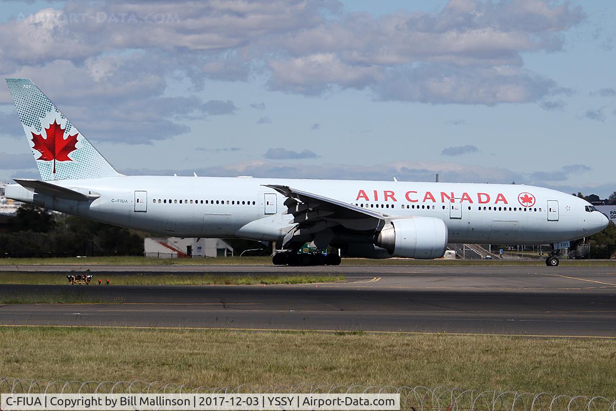 C-FIUA, 2007 Boeing 777-233/LR C/N 35239, IN FROM YVR