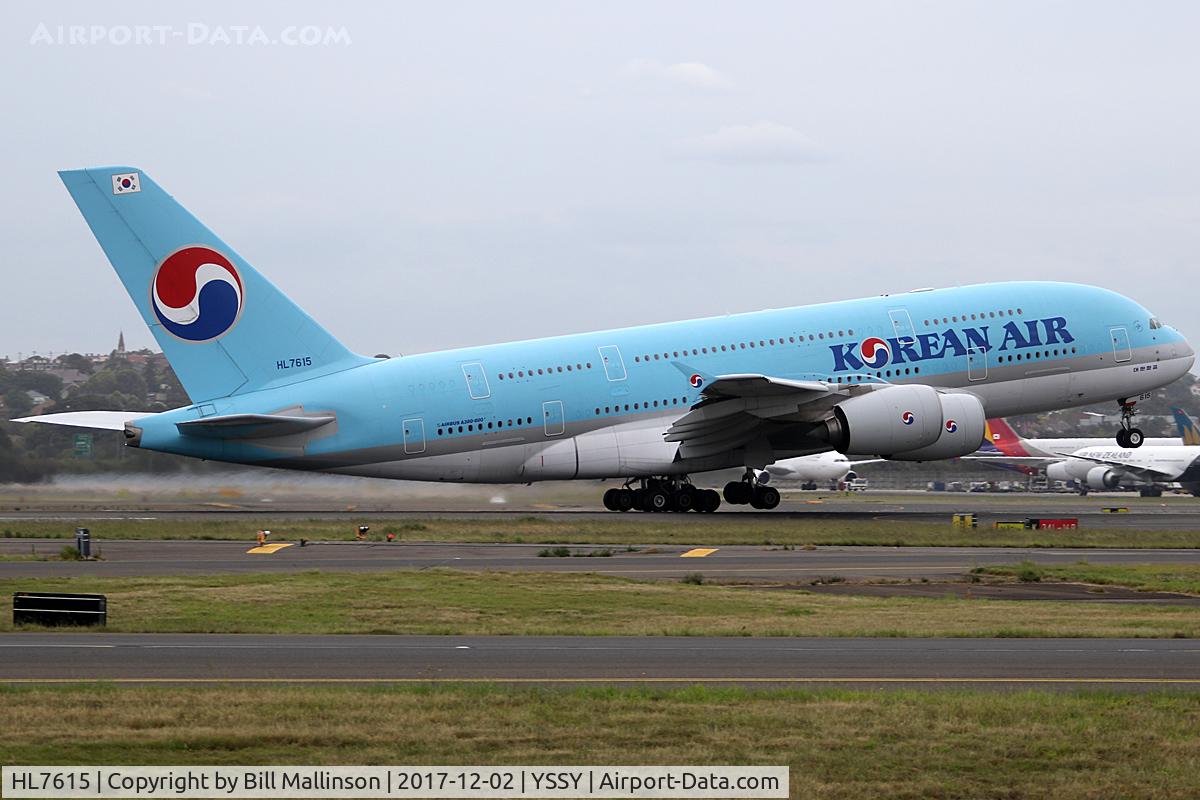 HL7615, 2011 Airbus A380-861 C/N 075, BACK TO ICN
