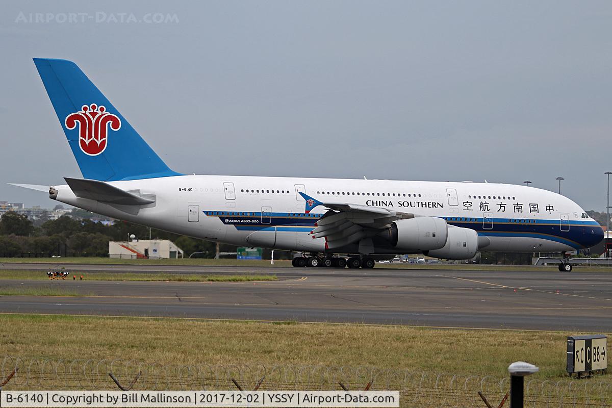 B-6140, 2012 Airbus A380-841 C/N 120, TAXI FROM 34L