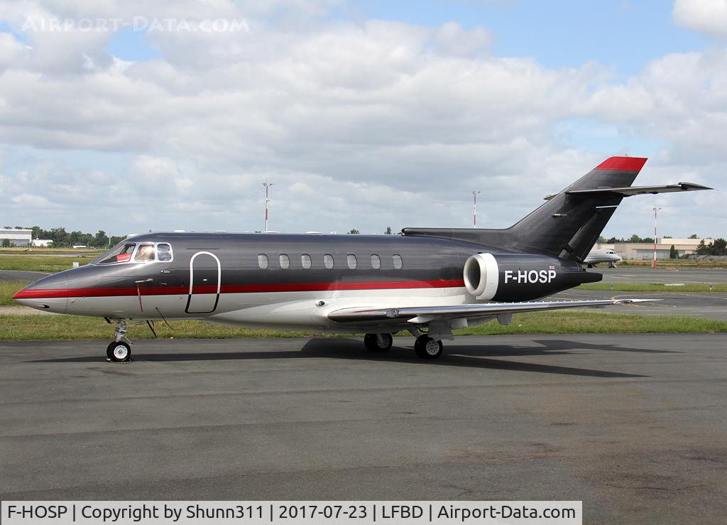 F-HOSP, 1993 British Aerospace BAe.125-1000B C/N 259034, Parked at the General Aviation area...