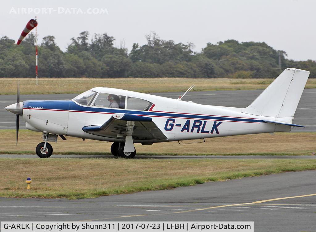G-ARLK, 1961 Piper PA-24-250 Comanche C/N 24-2433, Taxiing for departure...