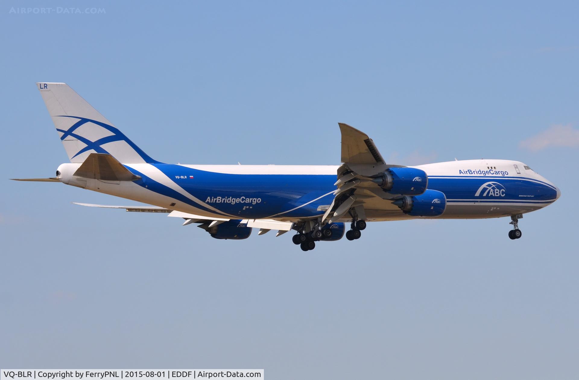 VQ-BLR, 2012 Boeing 747-8HVF C/N 37668, ABC B748F landing in FRA