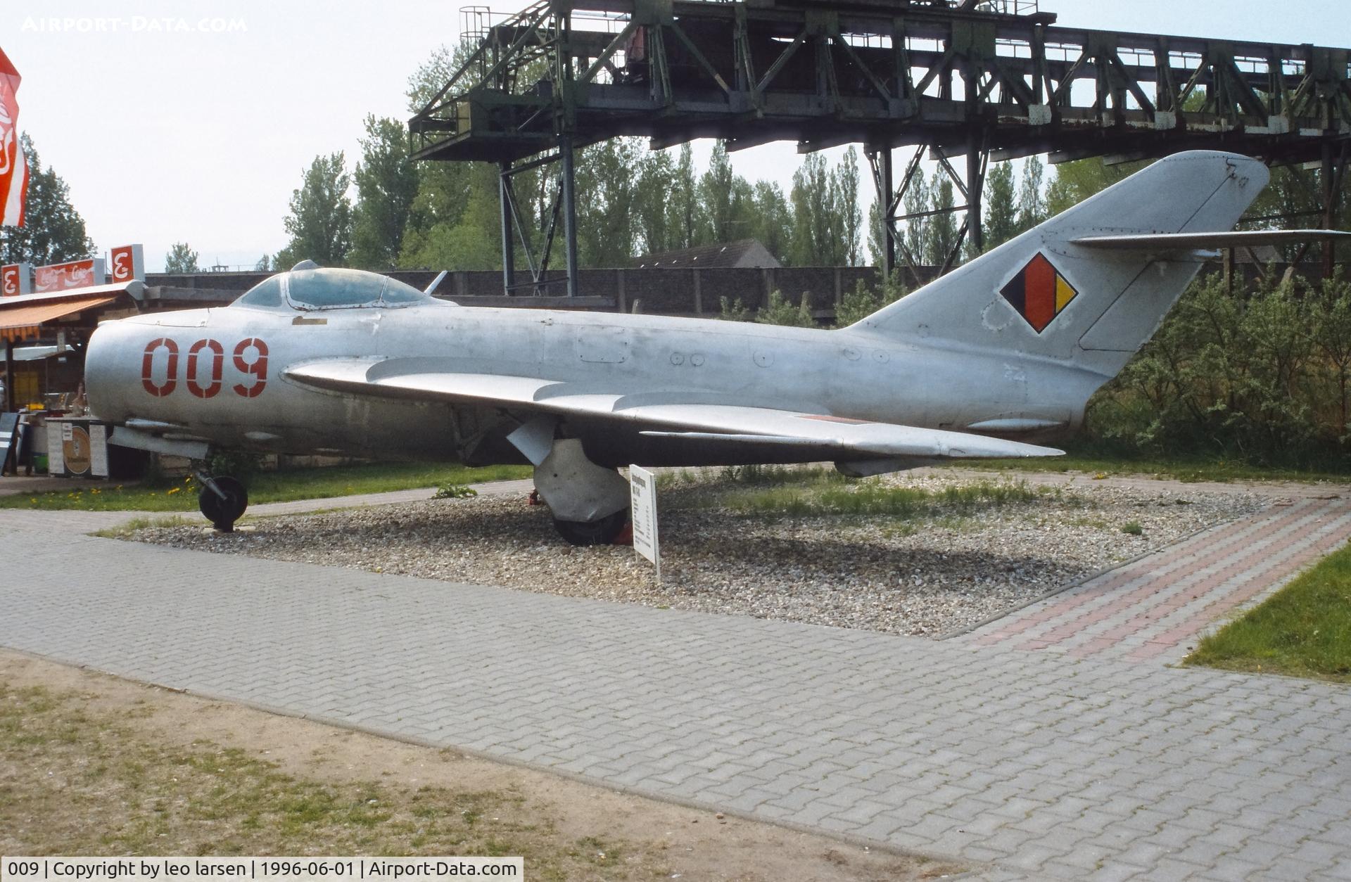 009, 1961 Mikoyan-Gurevich MiG-17 C/N 541959, Peenemünde 1.6.1996