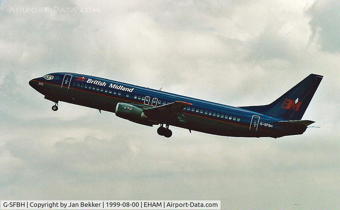 G-SFBH, 1997 Boeing 737-46N C/N 28723, Schiphol Amsterdam