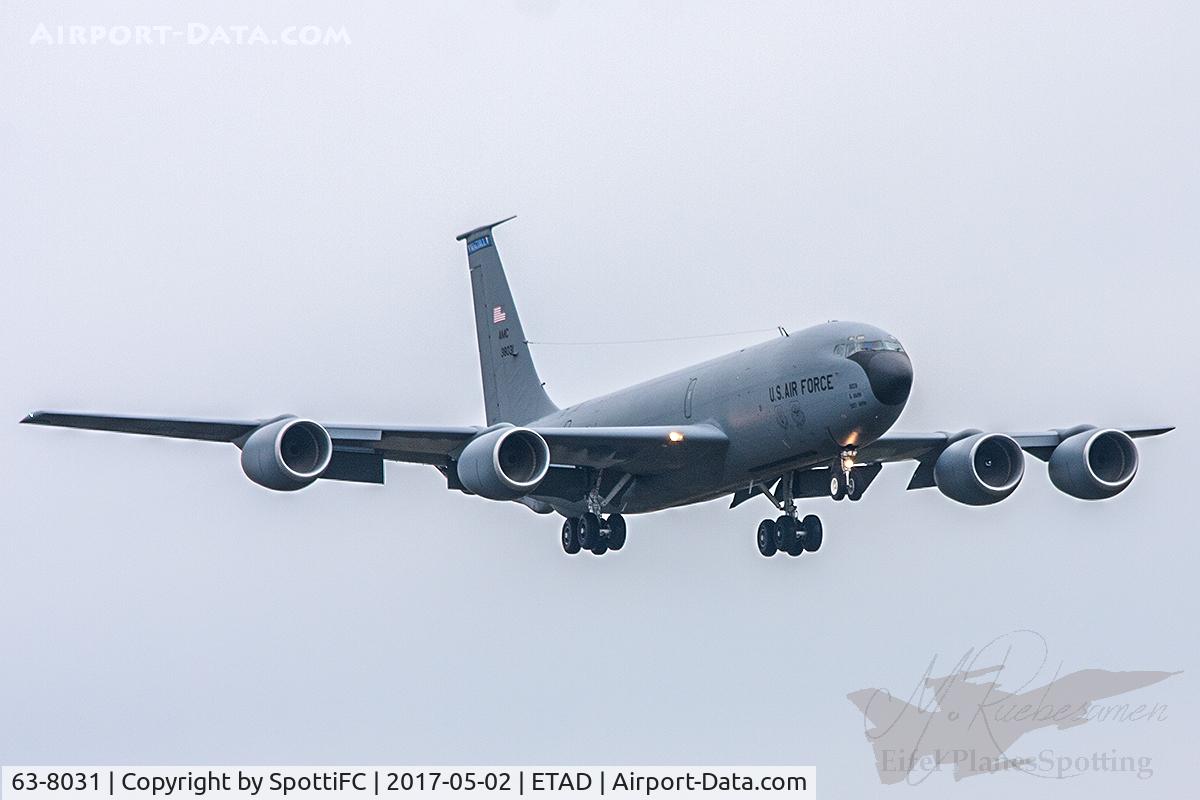 63-8031, 1963 Boeing KC-135R Stratotanker C/N 18648, Final 23 ETAD MACDILL