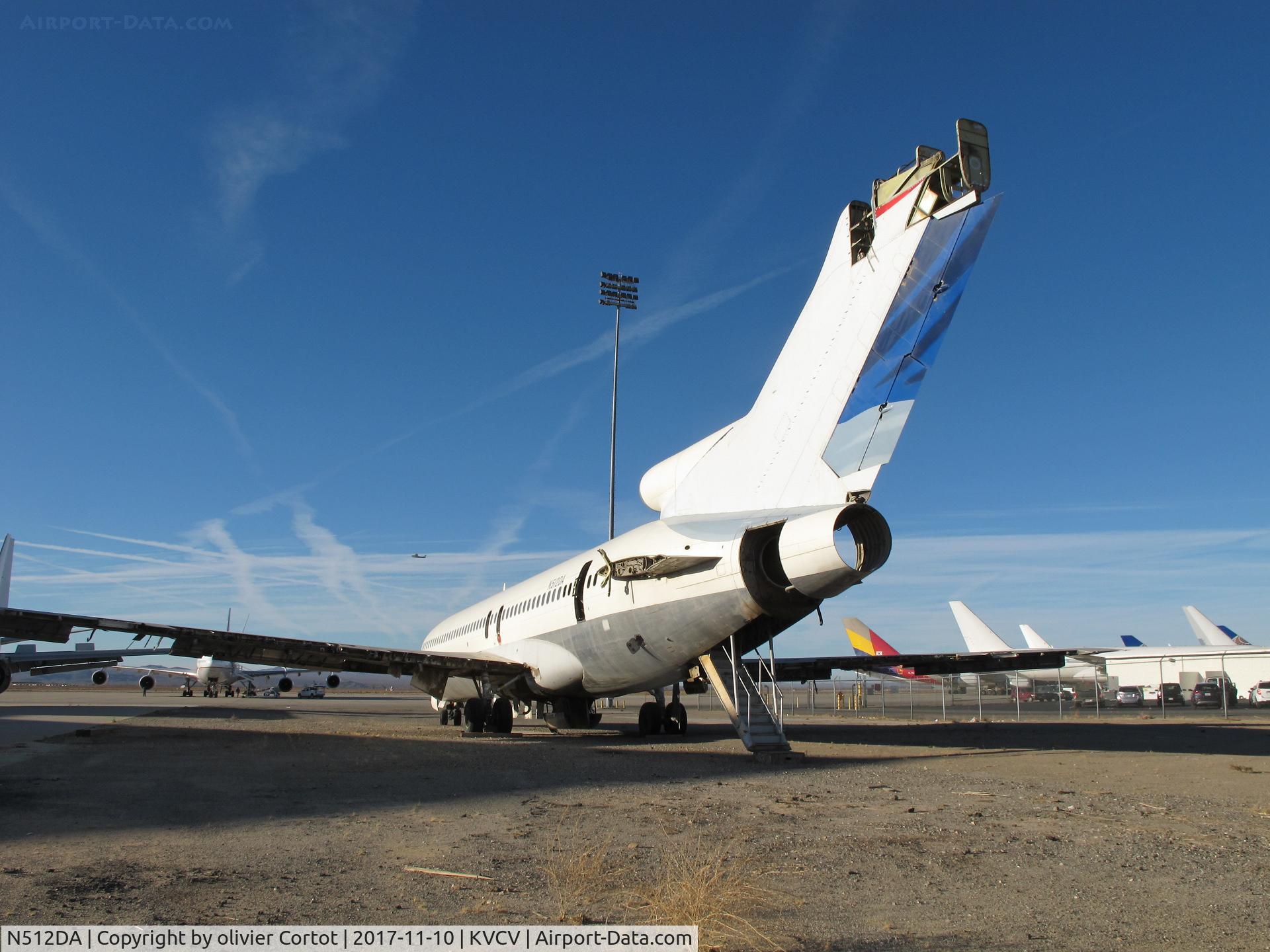 N512DA, 1978 Boeing 727-232 C/N 21314, last days of this 727