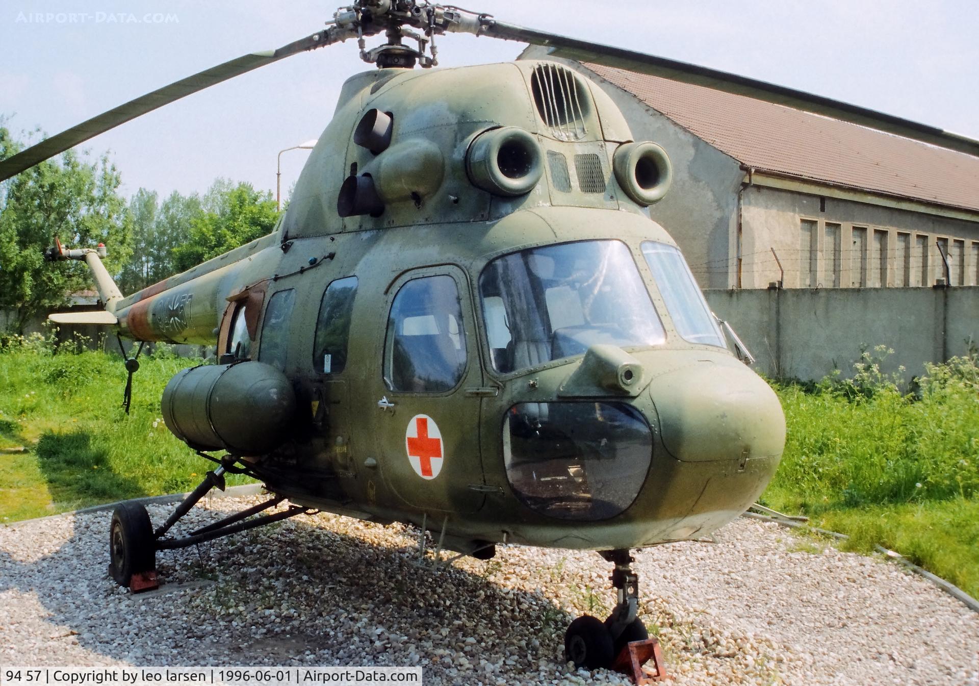 94 57, PZL-Swidnik Mi-2 C/N 564411105, Peenemünde 1.6.1996