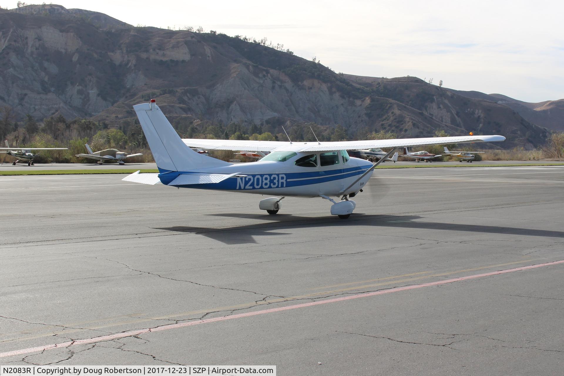 N2083R, 1964 Cessna 182G Skylane C/N 18255283, 1964 Cessna 182G SKYLANE, Continental O-470-S 230 Hp, taxi to Rwy 04