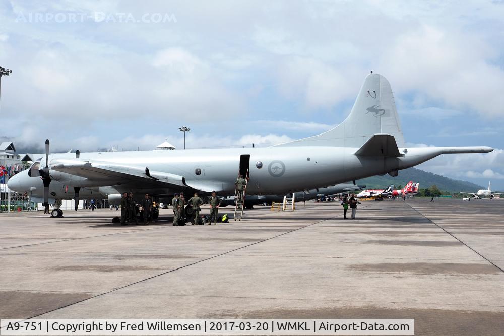 A9-751, Lockheed AP-3C Orion C/N 285D-5657, RAAF 11SQ