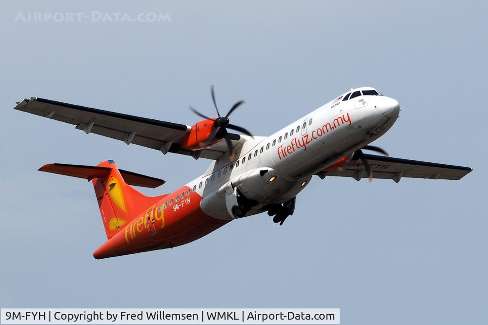 9M-FYH, 2010 ATR 72-212A C/N 934, FIREFLY