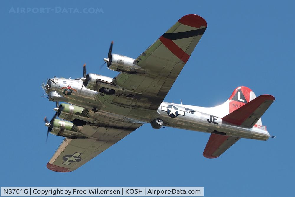 N3701G, 1944 Boeing B-17G Flying Fortress C/N 44-8543A, 