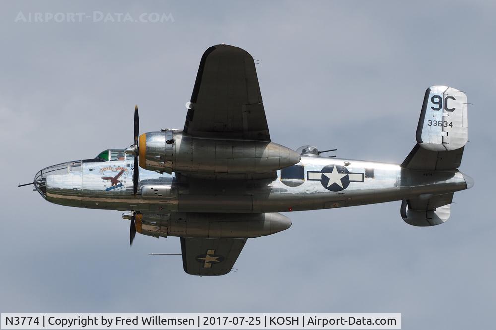 N3774, 1943 North American B-25D Mitchell C/N 100-23960, 