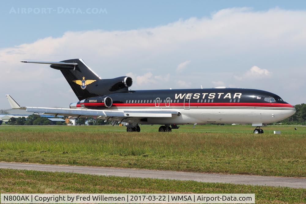 N800AK, 1968 Boeing 727-23 C/N 20045, WESTSTAR