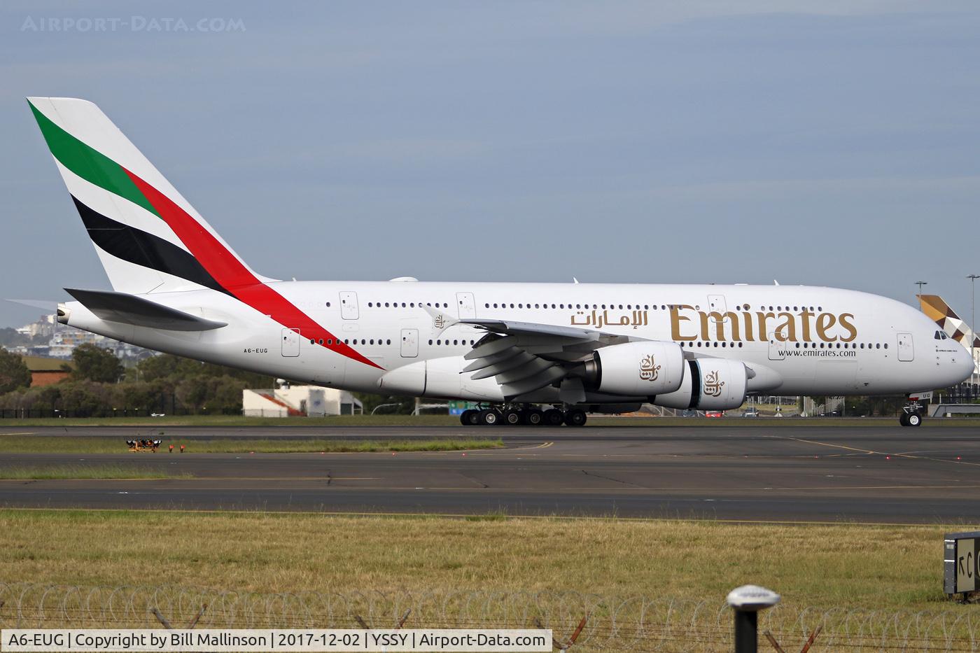 A6-EUG, 2016 Airbus A380-861 C/N 219, EK412