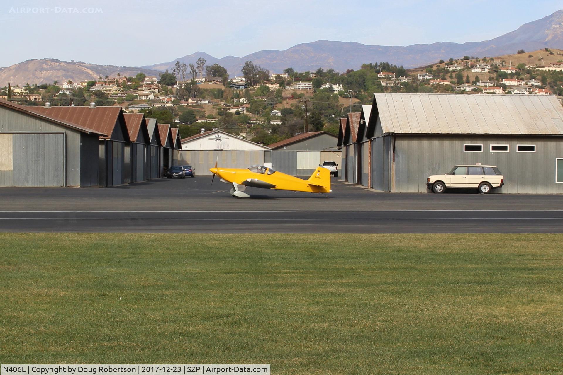 N406L, 2008 Vans RV-6 C/N 936, Provo PROVO 6, Lycoming O-320 160 Hp, taxi to Rwy 04