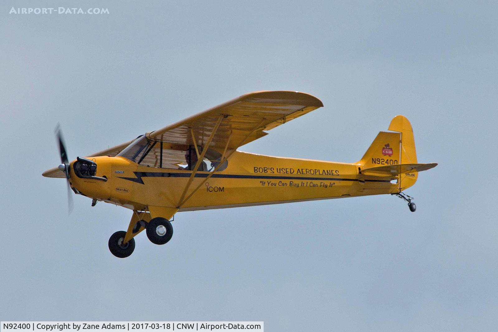 N92400, 1946 Piper J3C-65 Cub Cub C/N 16862, At the 2017 Heart of Texas Airshow