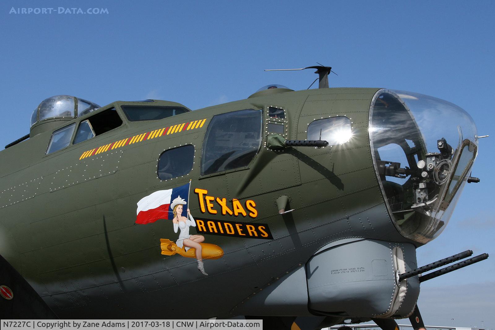 N7227C, 1944 Boeing B-17G Fortress C/N 32513, At the 2017 Heart of Texas Airshow