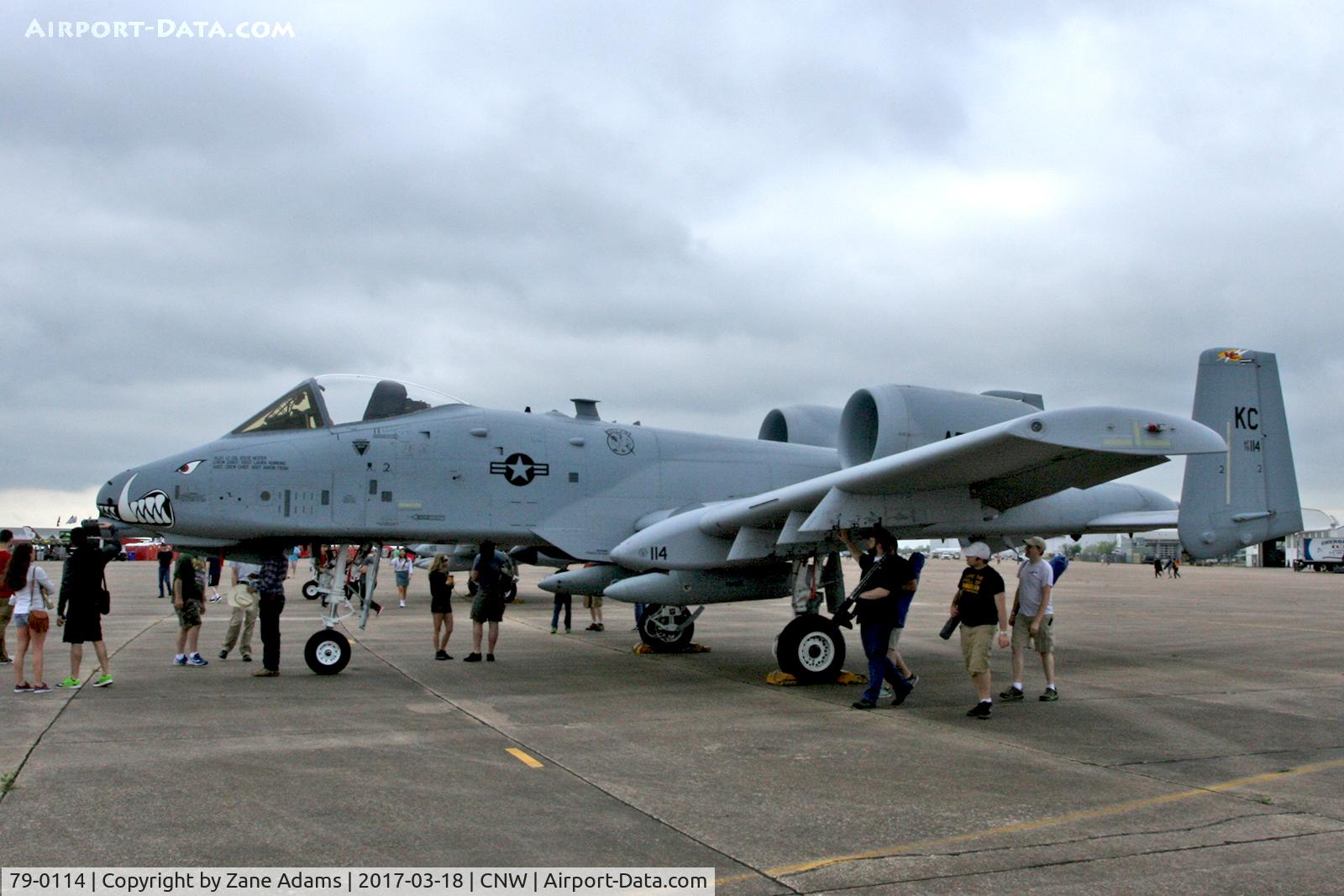 79-0114, 1979 Fairchild Republic A-10C Thunderbolt II C/N A10-0378, At the 2017 Heart of Texas Airshow